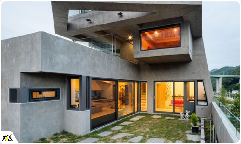 میکروسمنت نما خارجی ساختمان